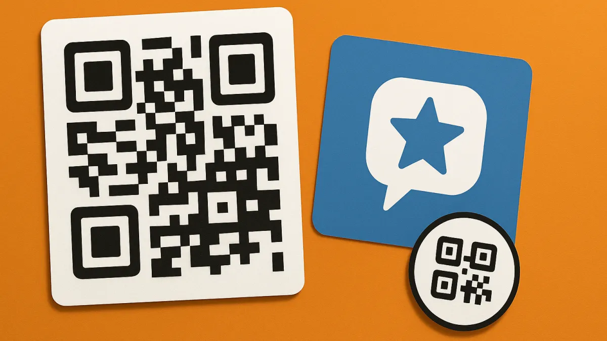 Como usar etiqueta, adesivo e card com QR code para gerar mais avaliações